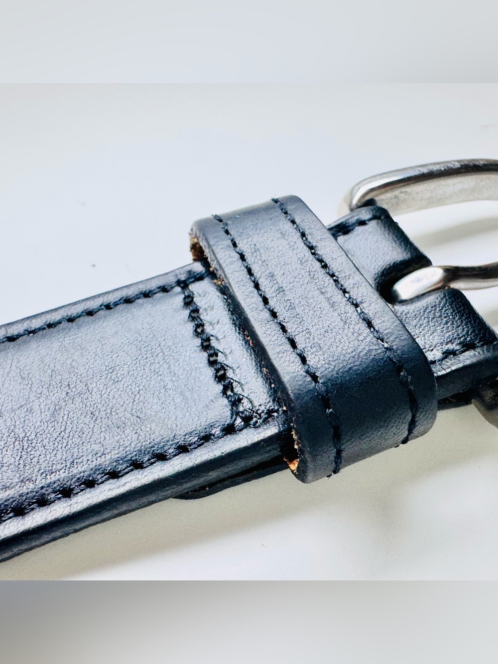 Tory Leather English Bridle Black Belt Size 30 • Made in USA • Hunter Classic - Picture 15 of 16